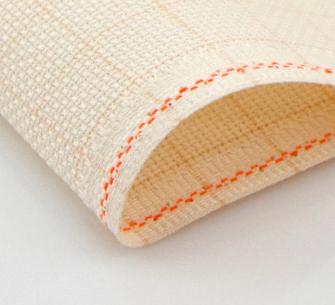 Zweigart 25 Count Needlepoint Canvas, 20 x 30 cm, Cotton, Light Natural Tapestry Embroidery Fabric