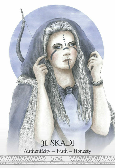 Goddess Spirit Oracle Cards Blue Angel