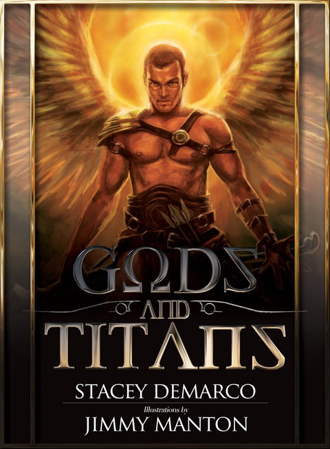 Gods And Titans Oracle cards Blue Angel