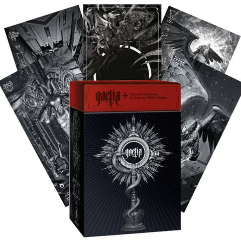 Goetia Tarot In Darkness Cards Lo Scarabeo