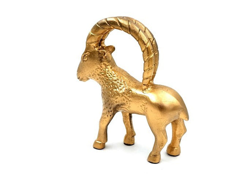 Gold decorative figurine - Capricorn - CAP2