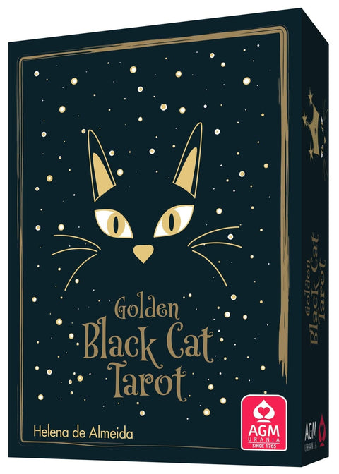 Golden Black Cat Tarot Cards