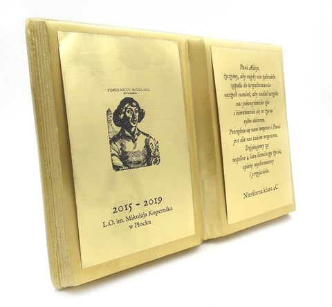 Golden Book – Unique Gift For a Techer – Perfect For Engraving