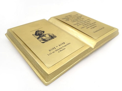 Golden Book – Unique Gift For a Techer – Perfect For Engraving