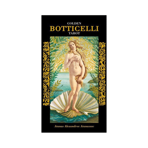 Golden Botticelli Tarot Cards Lo Scarabeo