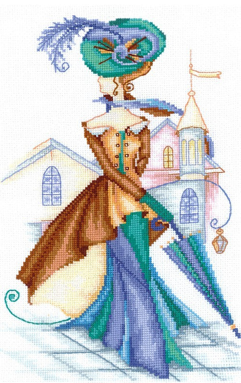 Golden Cashmere SANR-14 - Cross Stitch Kit by Andriana