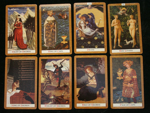 Golden Tarot cards US Games Systems