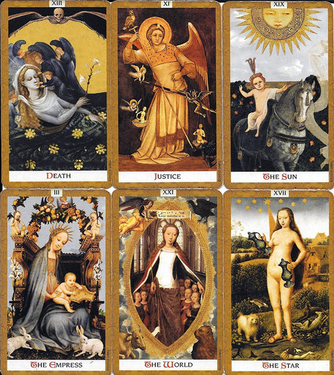 Golden Tarot cards US Games Systems