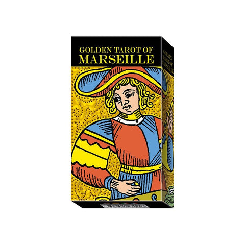 Golden Tarot of Marseille Cards Lo Scarabeo