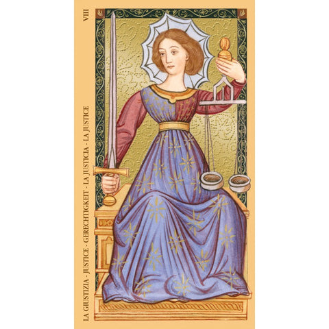 Golden Tarot Of Renaissance Cards Lo Scarabeo