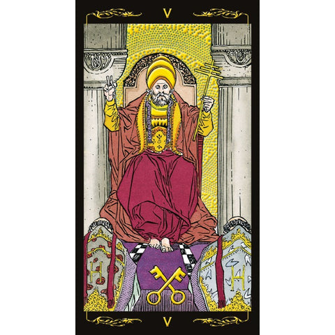 Golden Universal Tarot Cards Lo Scarabeo