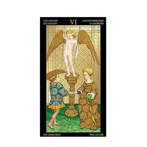 Golden Visconti Grand Trumps Tarot Cards Lo Scarabeo