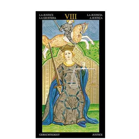 Golden Visconti Grand Trumps Tarot Cards Lo Scarabeo