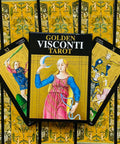 Golden Visconti Grand Trumps Tarot Cards Lo Scarabeo