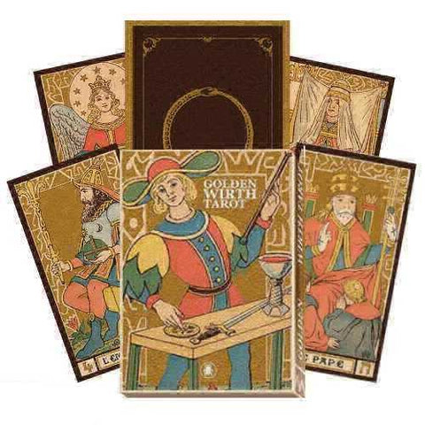 Golden Wirth Tarot Cards Lo Scarabeo