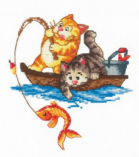 Gotcha SANK-41 - Cross Stitch Kit by Andriana