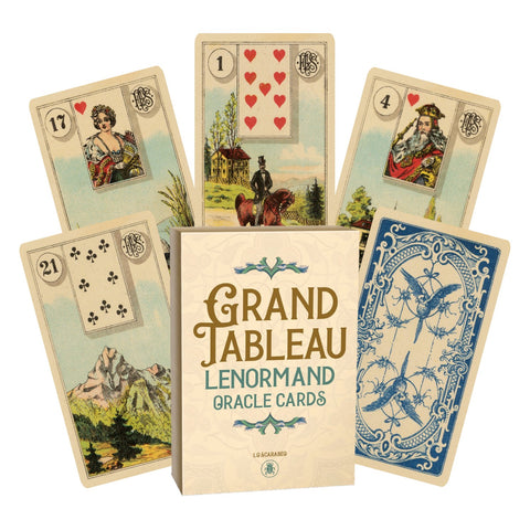 Grand Tableau Lenormand Oracle cards Lo Scarabeo