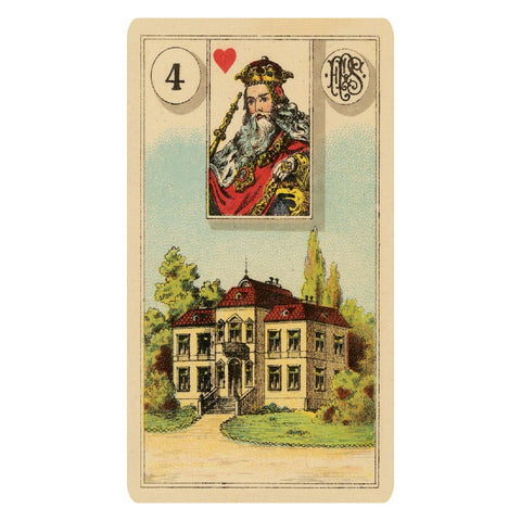 Grand Tableau Lenormand Oracle cards Lo Scarabeo