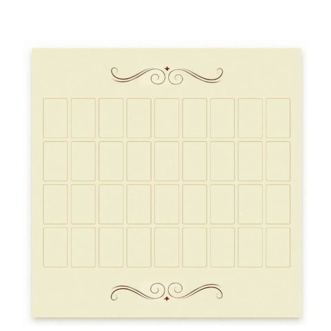 Grand Tableau Lenormand Tarot Cloth Lo Scarabeo