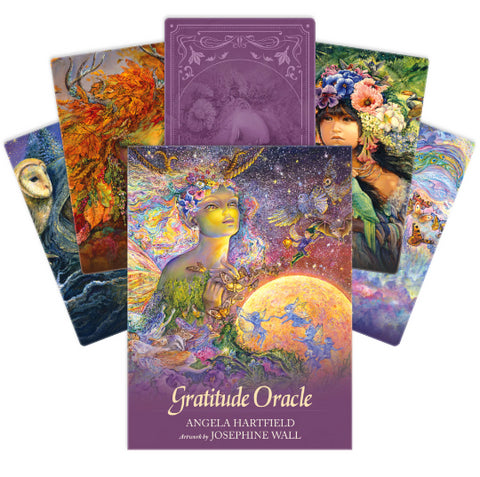 Gratitude Oracle cards Blue Angel