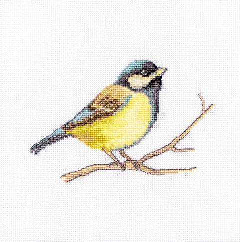 Great Tit SB1155 - Cross Stitch Kit