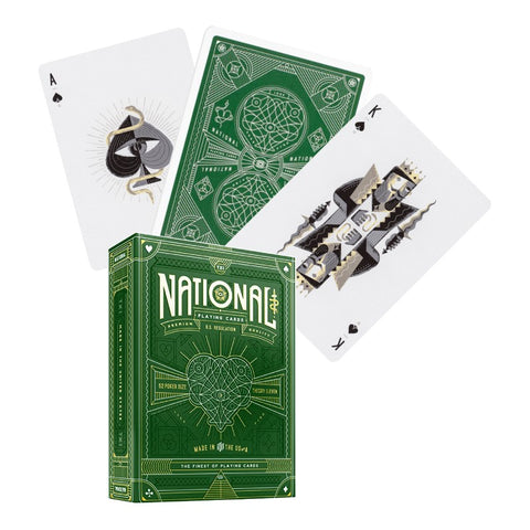 Theory11 Green National cards