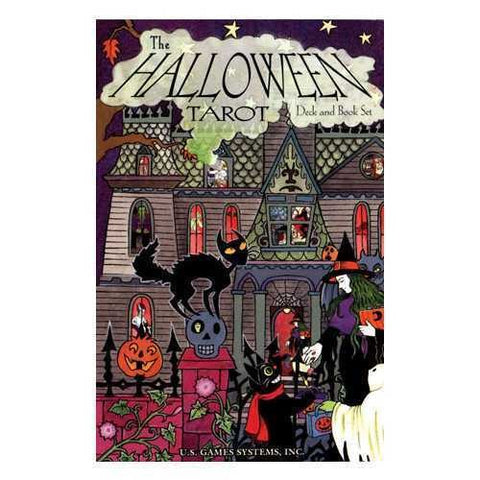 Halloween deck book set US Games Systems