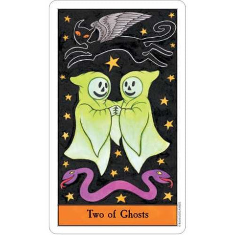 Halloween deck book set US Games Systems