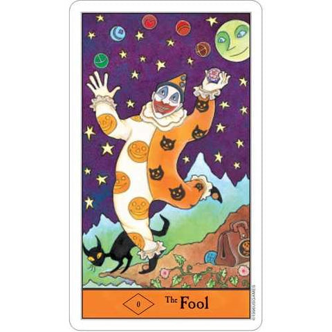 Halloween deck book set US Games Systems