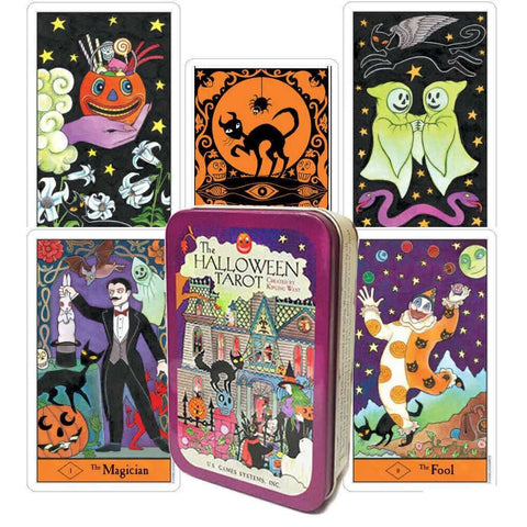 Tarot cards Halloween in a tin US Games Systems