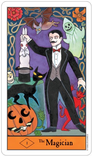 Tarot cards Halloween in a tin US Games Systems