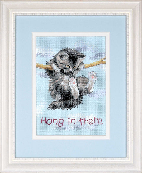 Hang on Kitty  - Cross Stitch Kit by DIMENSIONS