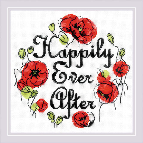 Happily Ever After cross stitch kit by RIOLIS Ref. no.: 1932