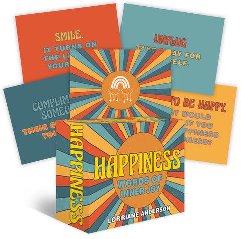 Happiness Words Of Inner Joy Cards Rockpool