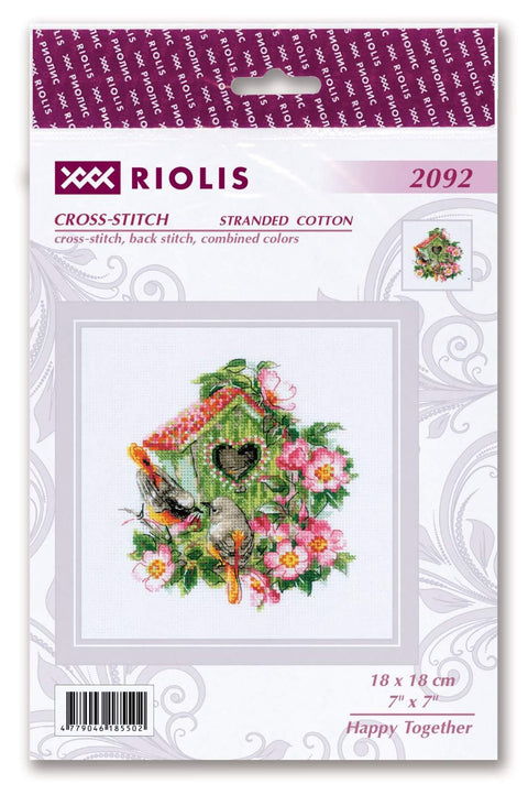 Happy Together. Cross Stitch kit by RIOLIS Ref. no.: 2092