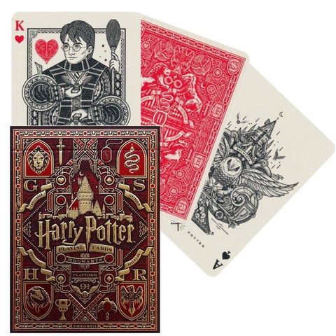 Harry Potter Gryffindor Red Theory11 playing crads