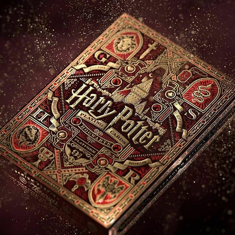 Harry Potter Gryffindor Red Theory11 playing crads