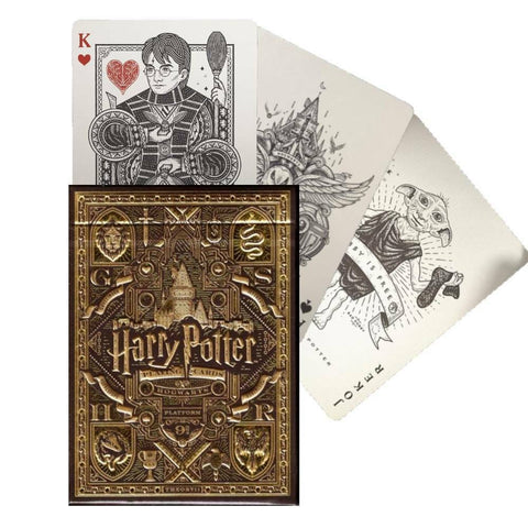 Harry Potter Hufflepuff Yellow Theory11 playing cards