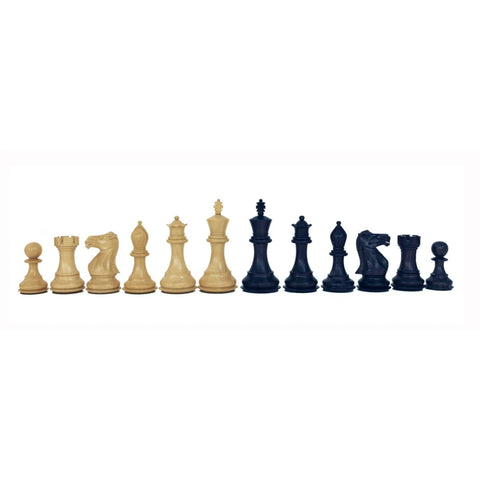 Handcrafted Weighted Wooden Chess Pieces Set, Classic, King 7.8cm Made in Italy
