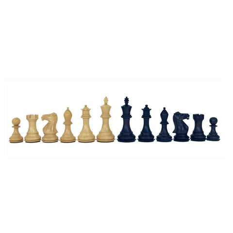 Handcrafted Weighted Wooden Chess Pieces Set, Classic, King 7.8cm Made in Italy