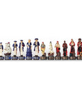 Pirate Chess Pieces Set, Hand-Painted Resin, 8cm King, Made in Italy