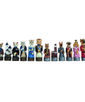 Cats vs Dogs Chess Pieces Set, Hand-Painted Resin, Made in Italy, 8cm