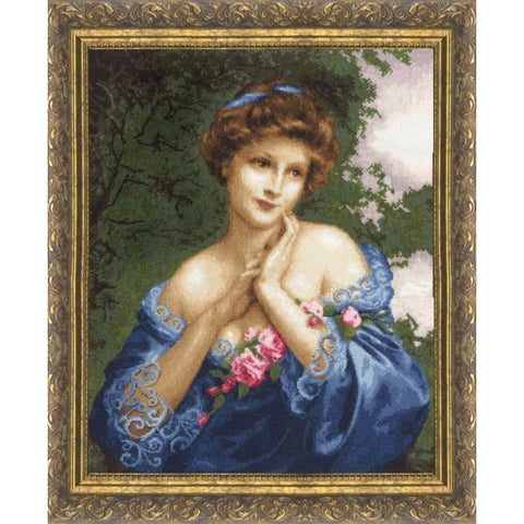 MK011 Summer Rose Cross Stitch Kit from Golden Fleece
