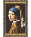 MK021 Girl with Pearl Earring Cross Stitch Kit from Golden Fleece