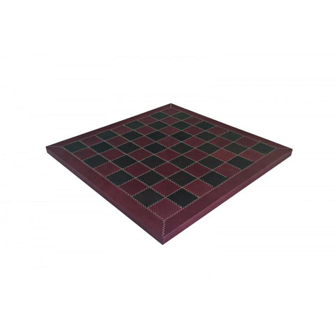 Handmade Genuine Leather Chess Board 32x32 cm – Made in Italy Gift