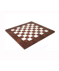 Handmade Wooden Chess Board 30x30 cm, 3 cm Squares, Made in Italy