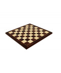 Handmade Mahogany Wood Chess Board 32.5 cm, 3.5 cm Squares, Made in Italy