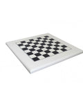 Handmade Wooden Chess Board 40x40 cm, 3.5 cm Squares, Made in Italy