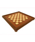 Handmade Wooden Chess Board with Frame, Italian Made, 48cm, 4cm Squares