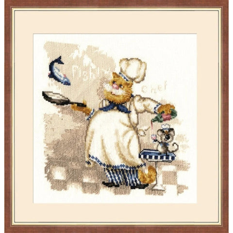VK017 Chief-Cook Cross Stitch Kit from Golden Fleece